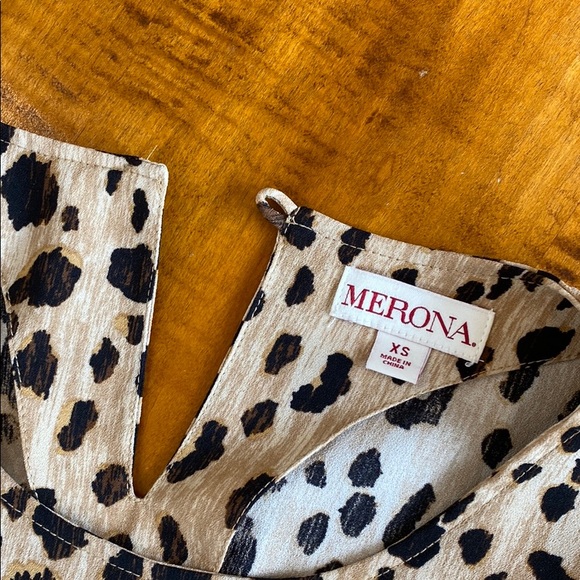 Wild Cat printed sheath dress with tie waist - Picture 7 of 8